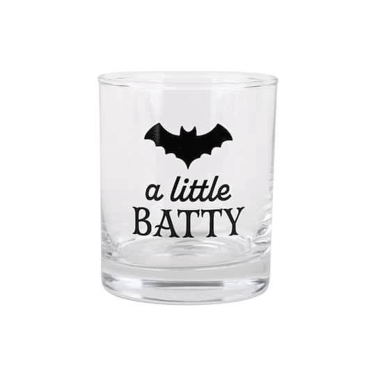 slide 1 of 3, 9oz. A Little Batty Whiskey Glass By Ashland, 9 oz