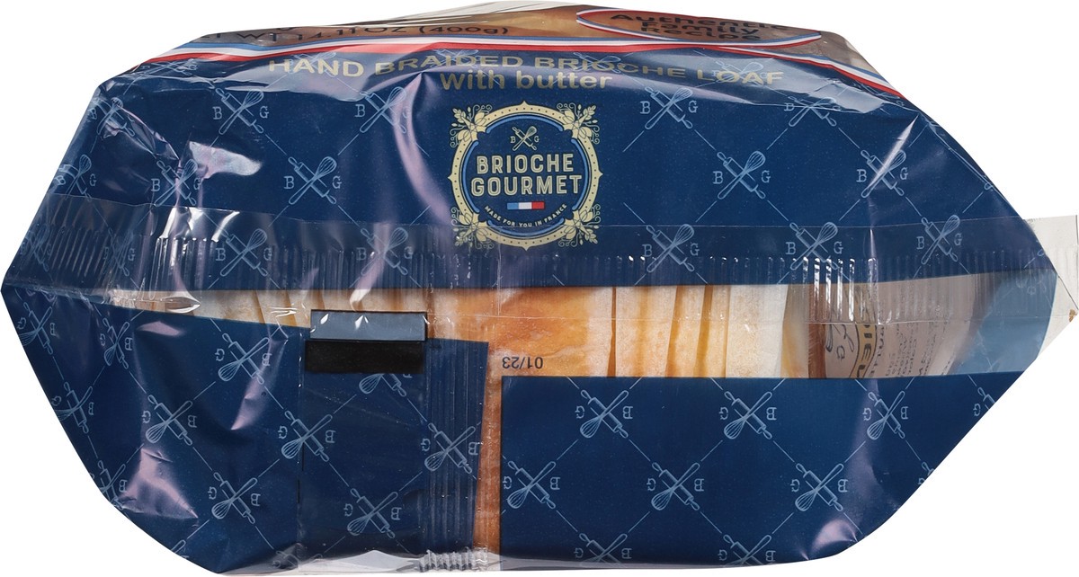 slide 7 of 9, Brioche Gourmet Hand Braided Brioche Loaf with Butter 14.11 oz, 14.11 oz