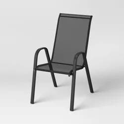 Sling Stack Chair Black - Room Essentials™