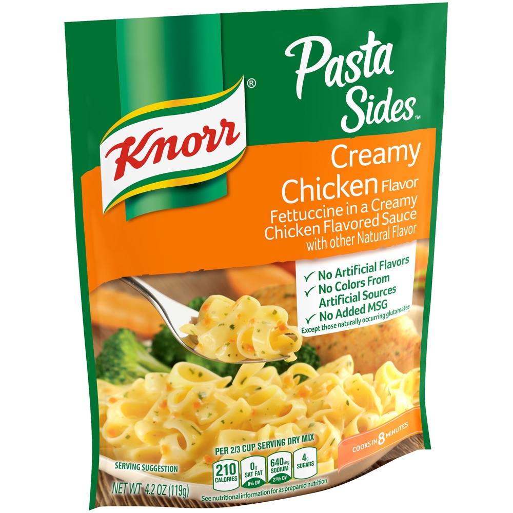 slide 5 of 6, Knorr creamy chicken flavor pasta sides, 4.2 oz