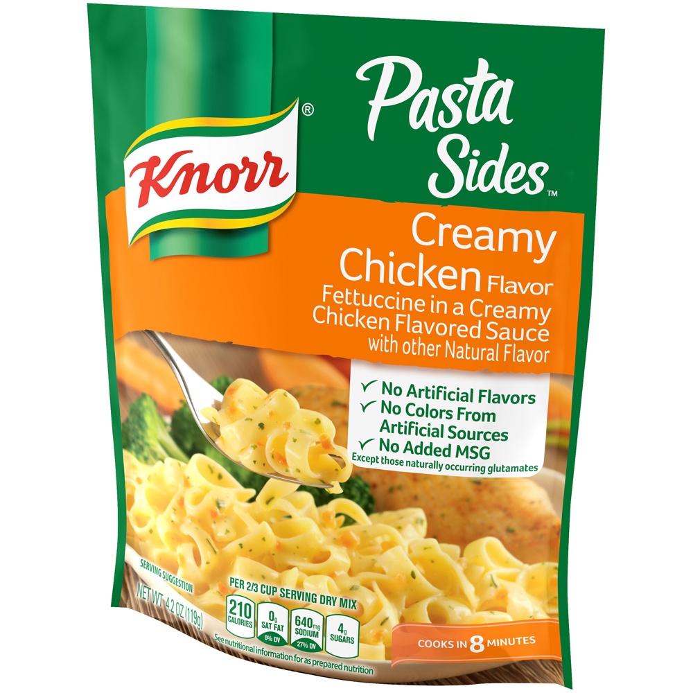 slide 6 of 6, Knorr creamy chicken flavor pasta sides, 4.2 oz