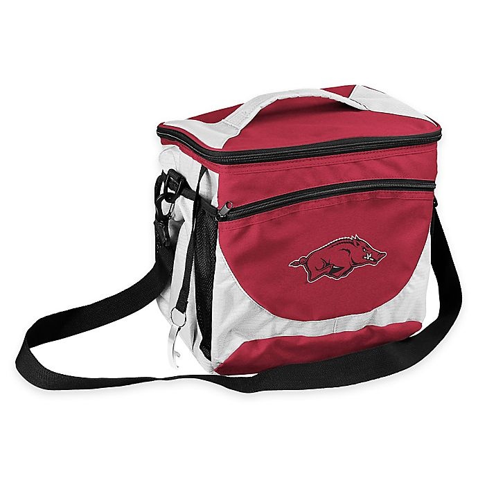 slide 1 of 1, NCAA University of Arkansas Cooler Bag, 24 ct