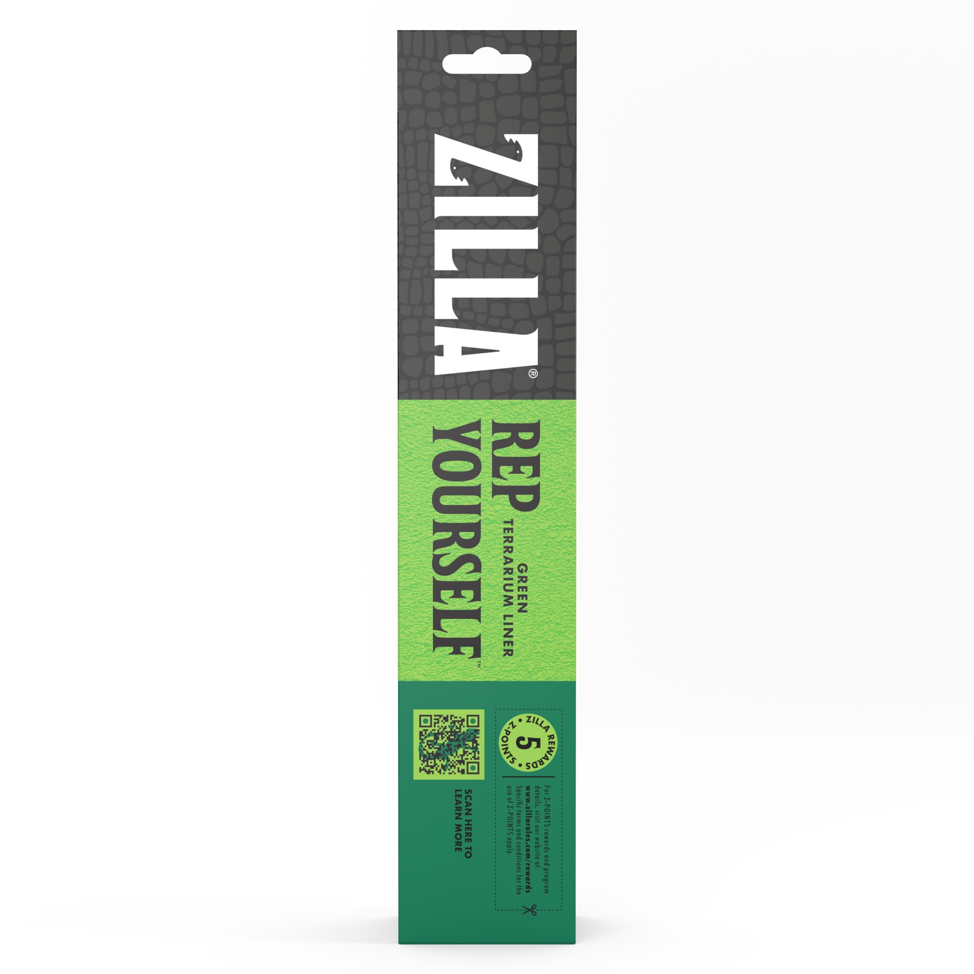 slide 4 of 10, Zilla Reptile Terrarium Liners Green 20L/29/37 Gallon, 1 ct