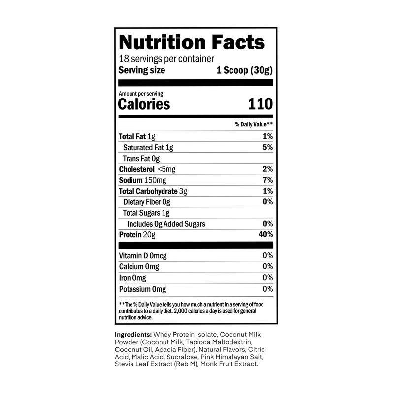 slide 3 of 8, Oath Nutrition Clear Whey Protein Powder - Frosty Lemonade - 18 Servings: Gluten-Free, 20g Protein, 18 servings, 20 gram