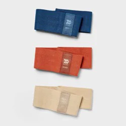 Fabric Round Hip Band Set - All In Motion™: Polyester Rubber Resistance Bands