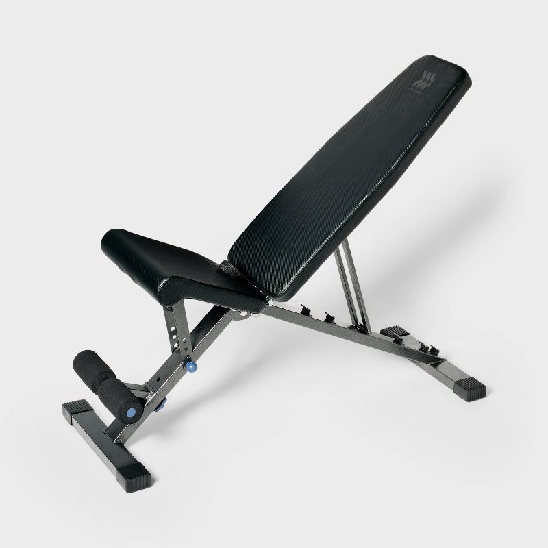 slide 1 of 3, Adjustable Weight Bench - All In Motion™, 1 ct