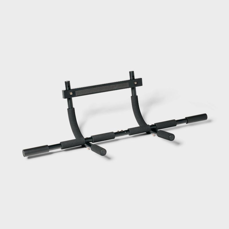 slide 1 of 3, Multi-function Pull-Up Weight Bar 300lbs - All In Motion™, 300 lb