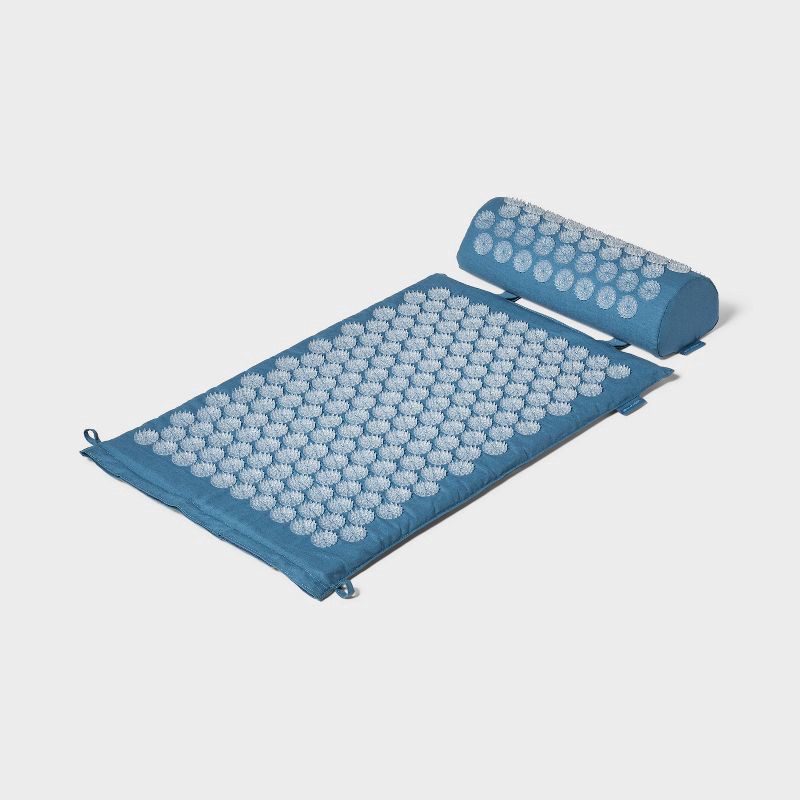 slide 1 of 3, Acupressure Mat and Pillow Set - All In Motion™, 1 ct