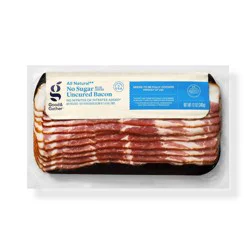 Sugar Free Uncured Bacon Thick Cut - 12oz - Good & Gather™