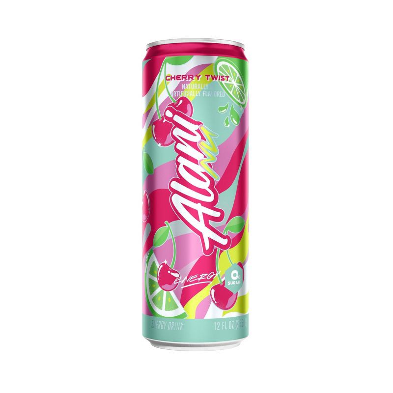 slide 1 of 4, Alani Nu Alani Cherry Twist Energy Drink -12 fl oz Can, 12 fl oz