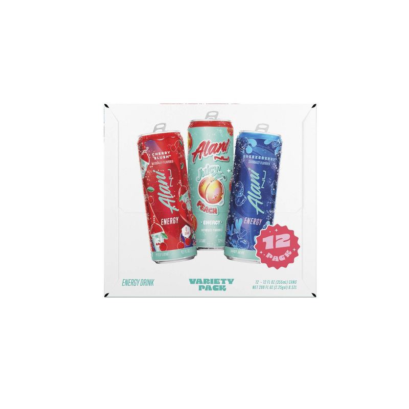 slide 2 of 3, Alani Nu Alani Variety Pack Energy Drink - 12pk/12 fl oz Cans, 12 ct; 12 fl oz
