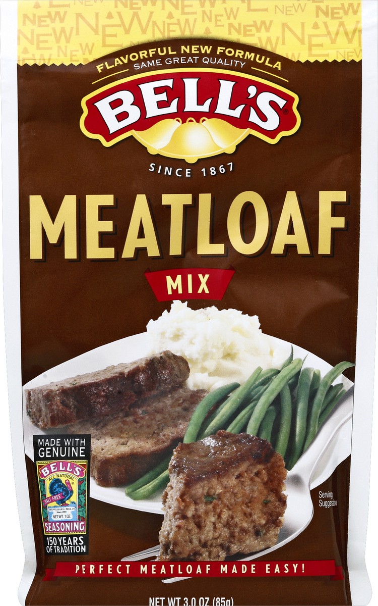 slide 2 of 2, Bell's Meatloaf Mix 3 oz, 3 oz