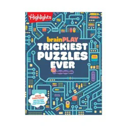 Penguin Publishing Brainplay Trickiest Puzzles Ever - (Brainplay Puzzle Books) (Paperback)