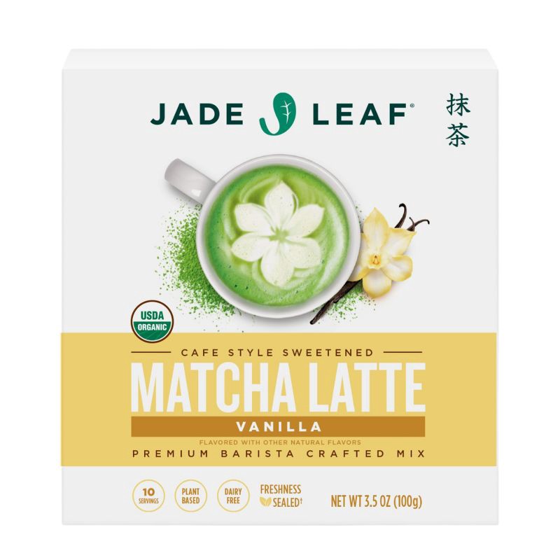 slide 1 of 6, Jade Leaf Matcha Jade Leaf Organic Vanilla Flavored Matcha Latte Mix - 3.5oz, 3.5 oz