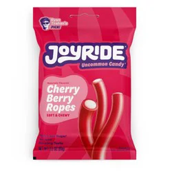 JOYRIDE Candy Cherry Berry Gummy Ropes - 3.5oz
