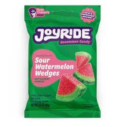 JOYRIDE Sour Candy Watermelon Gummy Wedges - 3.5oz