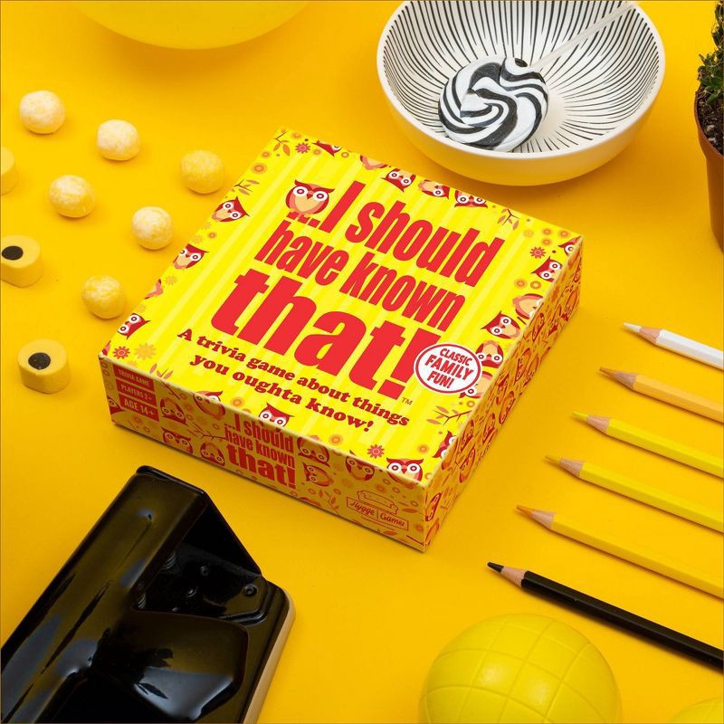 slide 4 of 5, I Should Have Known That! Trivia Game: Hygge Games Party Card for 2+ Players, 1 ct