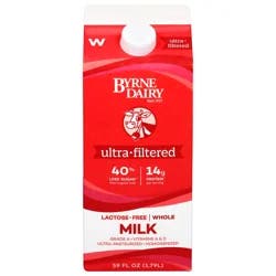 Byrne Dairy Ultra Filtered Whole Milk