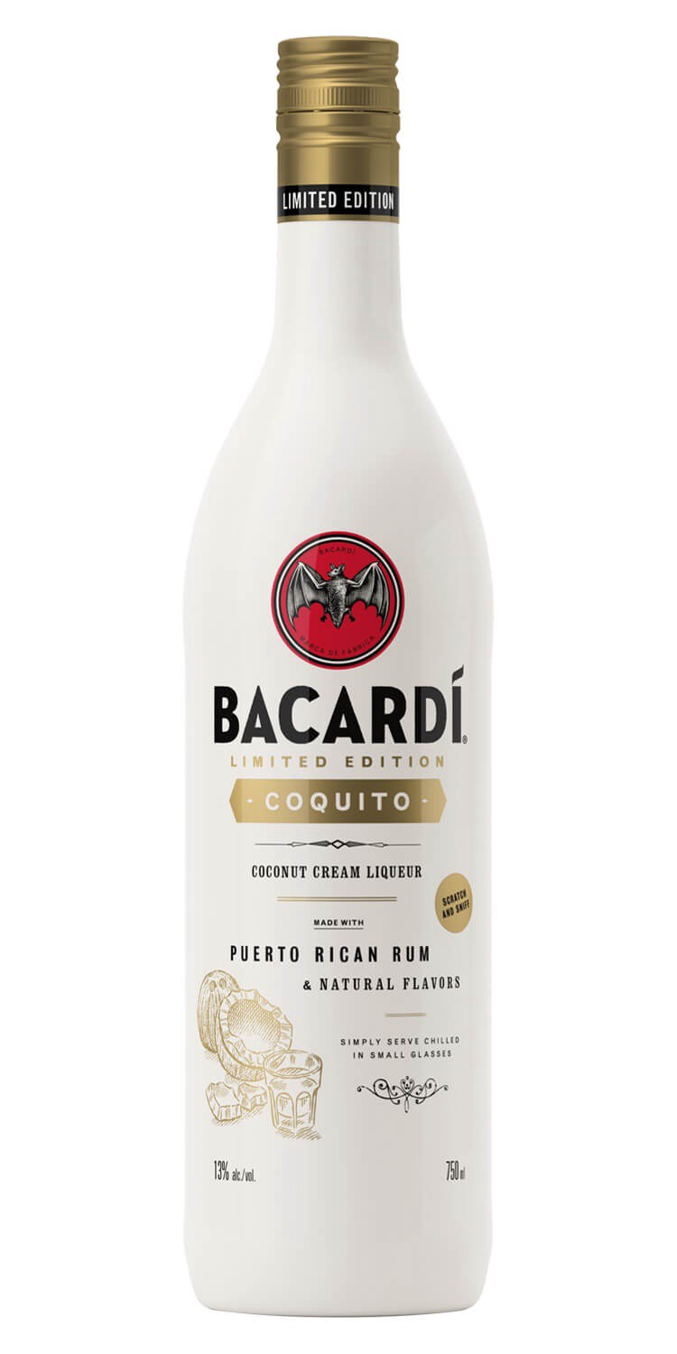 slide 1 of 1, Bacardi Coquito Cream, 750 ml