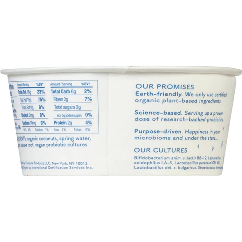 slide 3 of 10, Cocojune Organic Cultured Coconut Yogurt Pure Coconut - 4oz, 4 oz