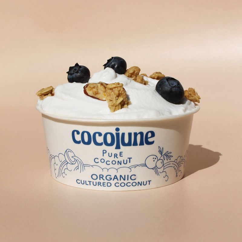 slide 6 of 10, Cocojune Organic Cultured Coconut Yogurt Pure Coconut - 4oz, 4 oz
