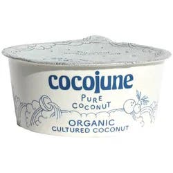 Cocojune Organic Cultured Coconut Yogurt Pure Coconut - 4oz