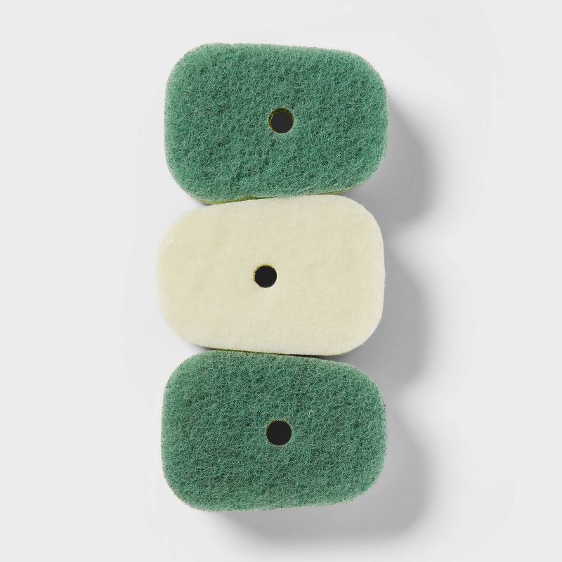 slide 1 of 3, Fillable Dishwand Heavy Duty Refill - 3ct - up&up™, 3 ct