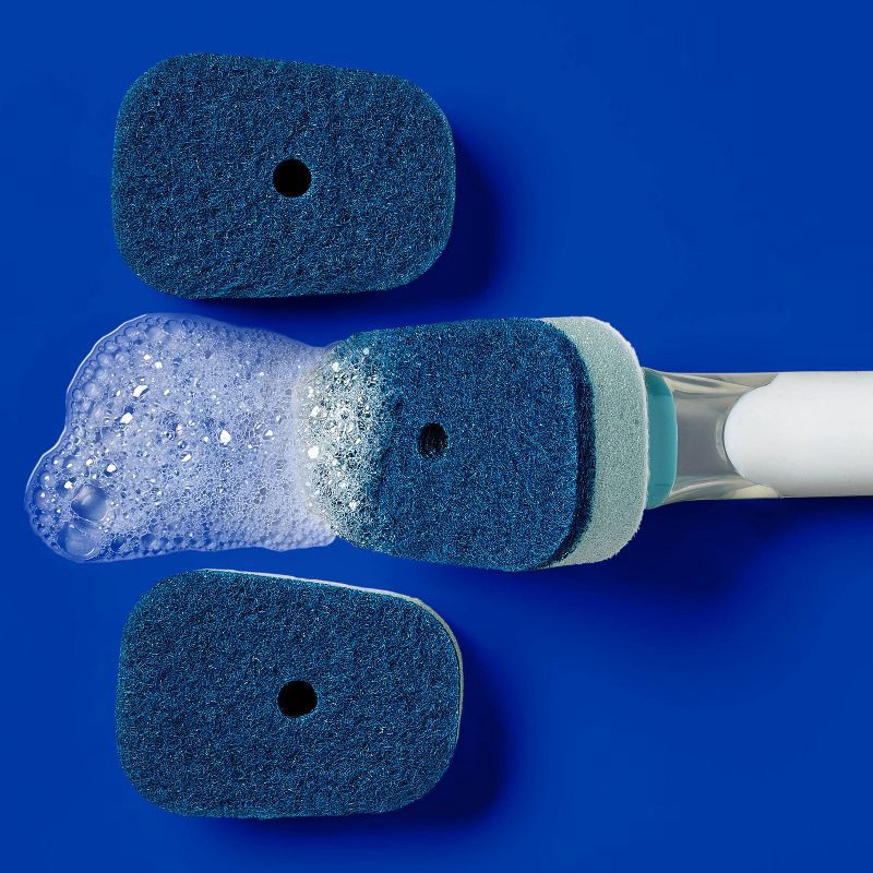 slide 2 of 3, Non-Scratch Fillable Dishwand Refill - 3ct - up&up™, 3 ct