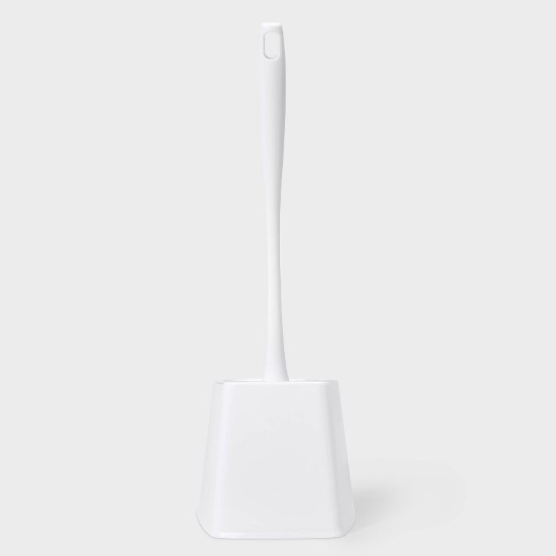 slide 3 of 3, Toilet Brush with Holster - Dealworthy™, 1 ct