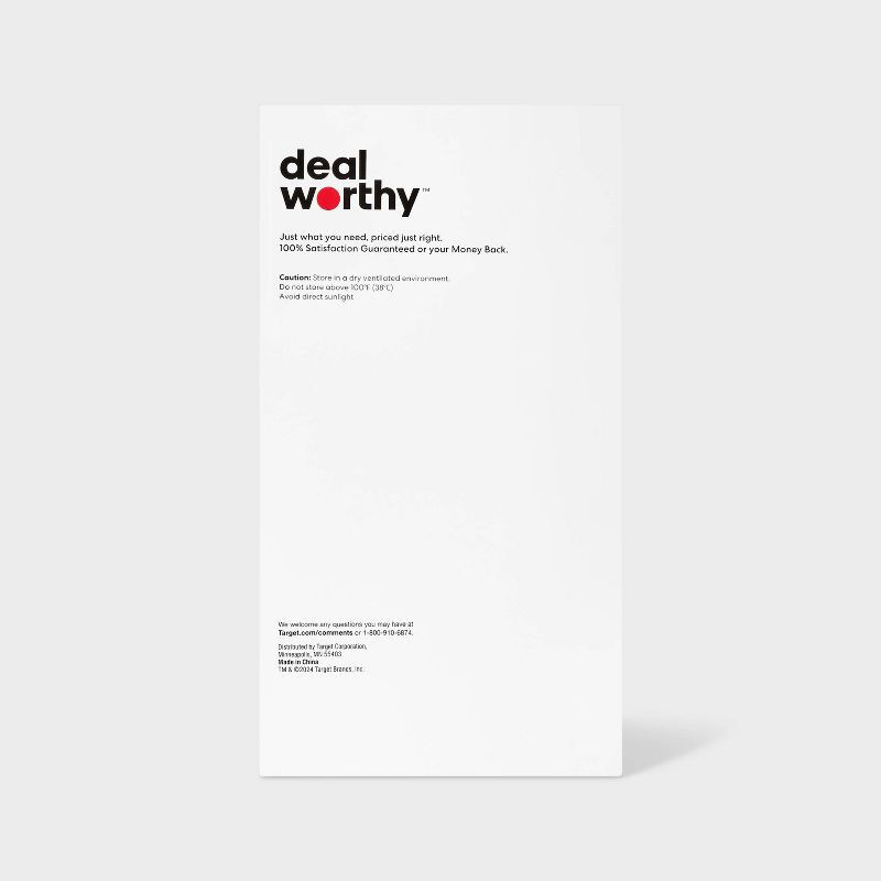 slide 3 of 3, Nitrile Disposable Gloves - 100ct - Dealworthy™, 100 ct