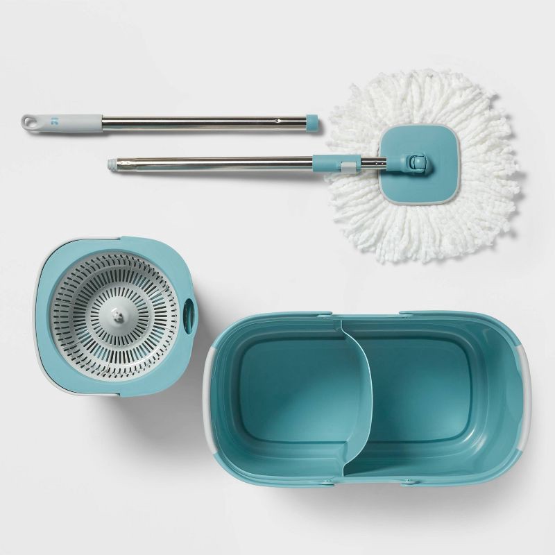 slide 3 of 3, Spin Mop with Refill - up&up™, 1 ct