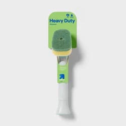 Fillable Dishwand Heavy Duty - up&up™: Non-Abrasive, Reusable, Soft Grip