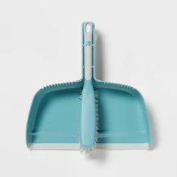 Hand Broom with Dust Pan Set - up&up™: Soft Grip, Hanging Loop