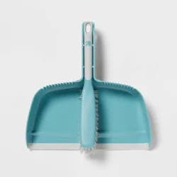 Hand Broom with Dust Pan Set - up&up™: Soft Grip, Hanging Loop
