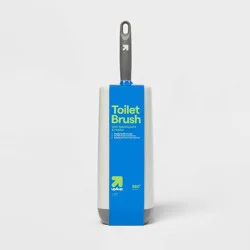 Splash Guard Toilet Brush with Tall Holster - up&amp;up™