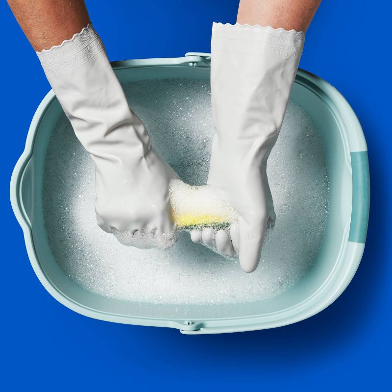 slide 2 of 3, Durable Ultra Comfort Latex-Free Reusable Gloves - Medium - up&up™, 1 ct