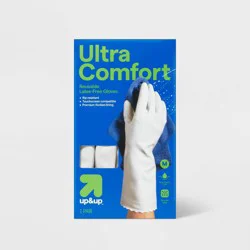 Durable Ultra Comfort Latex-Free Reusable Gloves - Medium - up&up™