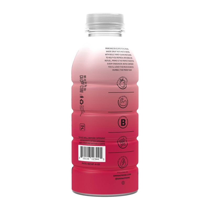 slide 3 of 5, Prime Hydration Cherry Freeze Sports Drink - 16.9 fl oz Bottle, 16.9 fl oz