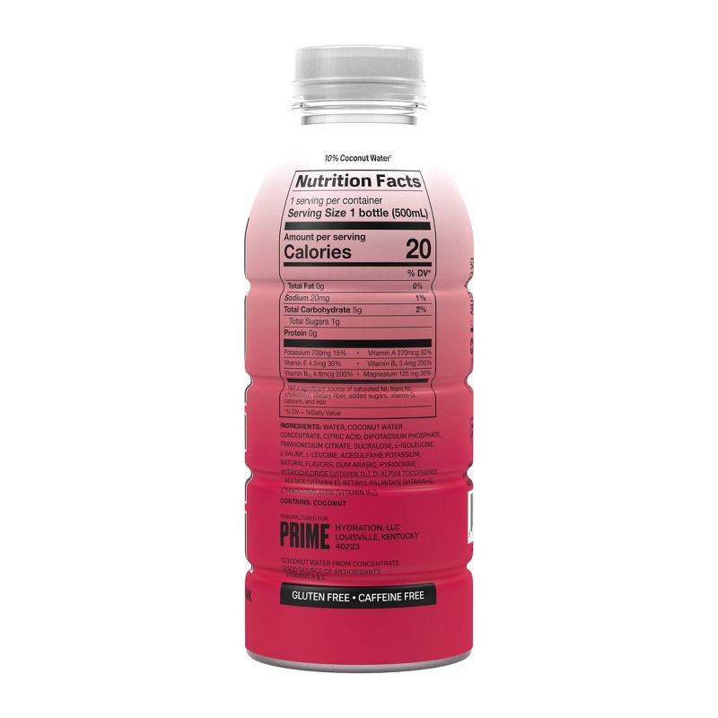 slide 5 of 5, Prime Hydration Cherry Freeze Sports Drink - 16.9 fl oz Bottle, 16.9 fl oz