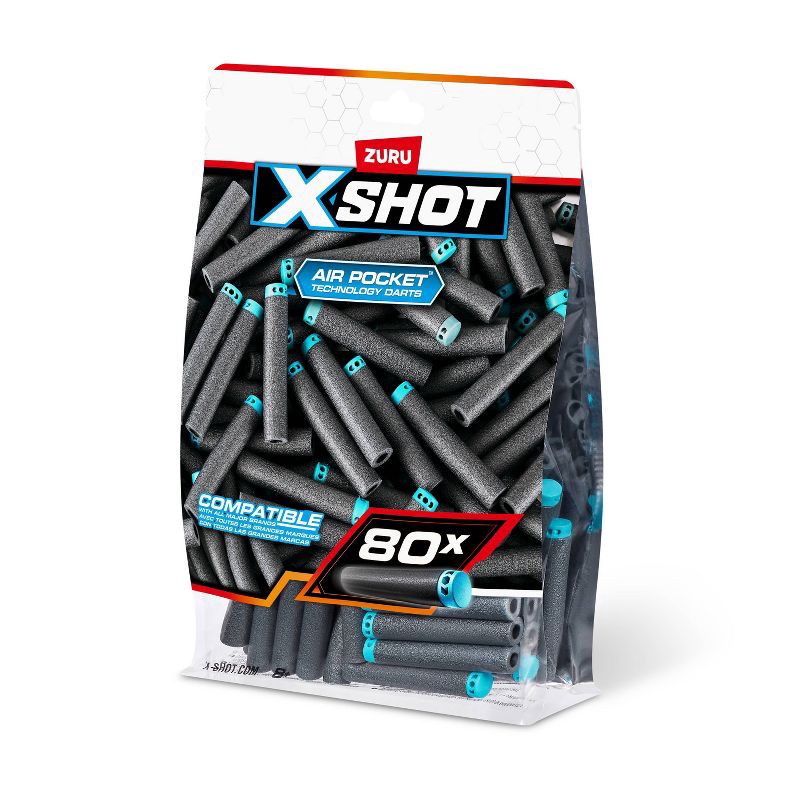 slide 3 of 7, XSHOT Dart Refill Toy Blaster - 80pk, 80 ct