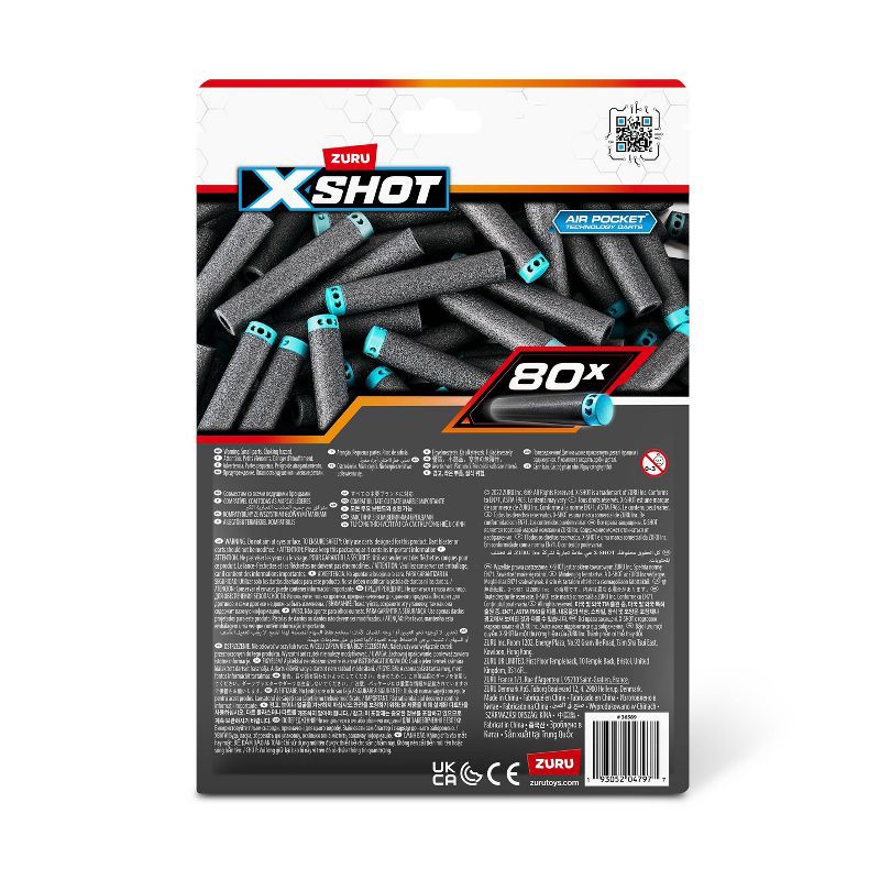 slide 7 of 7, XSHOT Dart Refill Toy Blaster - 80pk, 80 ct