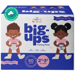 Happy Hues Big-ups Disposable Training Pants - 2T-3T - 50ct