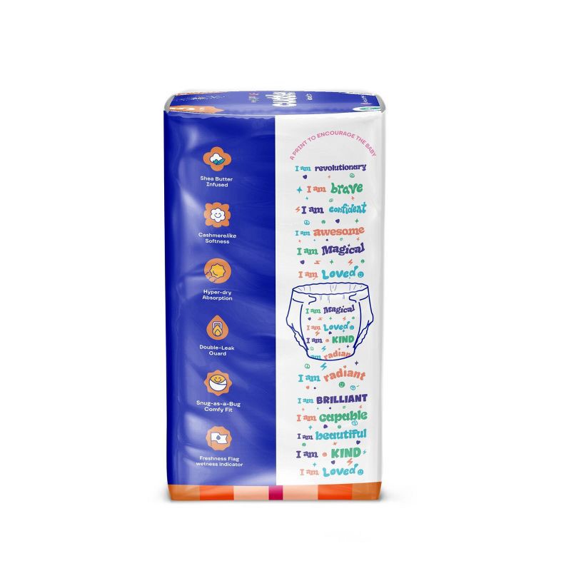 slide 9 of 10, Happy Hues Cuddlers Disposable Diapers Trial Pack - 14ct - Size 3, 14 ct