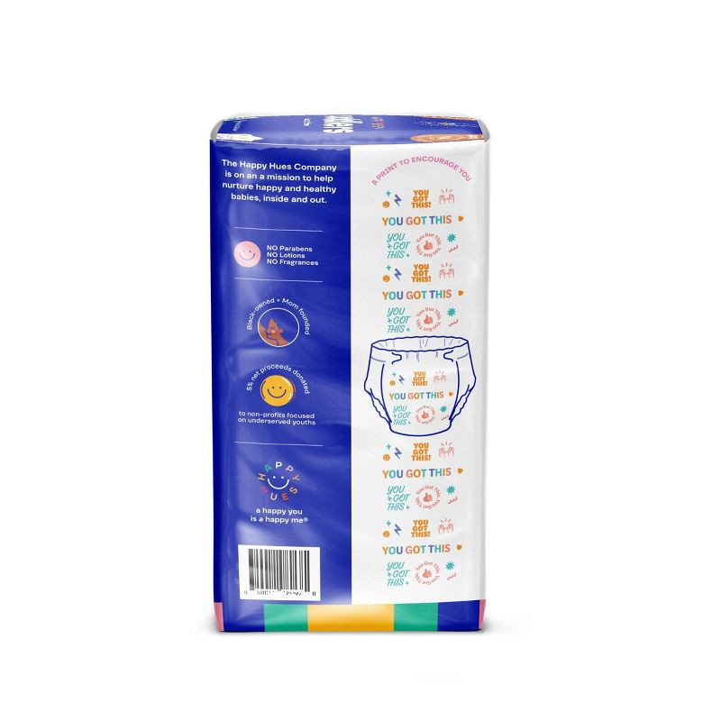 slide 10 of 10, Happy Hues Cuddlers Disposable Diapers Trial Pack - 14ct - Size 3, 14 ct