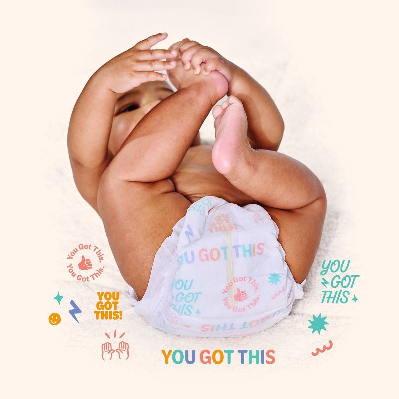 slide 7 of 10, Happy Hues Cuddlers Disposable Diapers Trial Pack - 14ct - Size 3, 14 ct