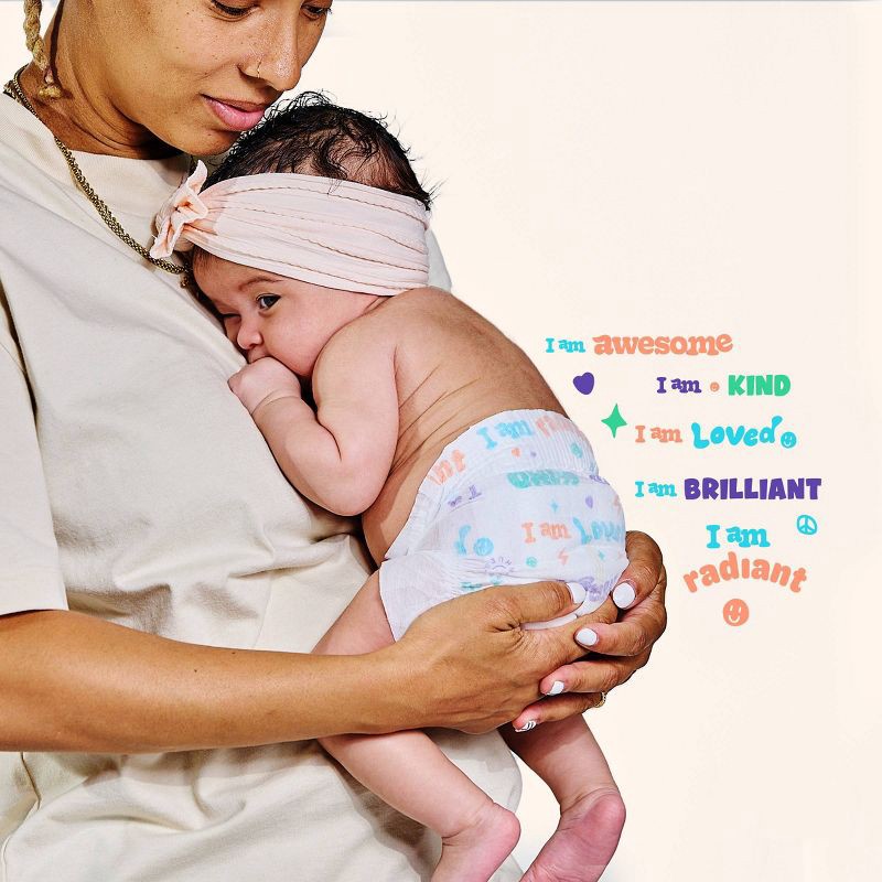 slide 8 of 10, Happy Hues Cuddlers Disposable Diapers Trial Pack - 14ct - Size 3, 14 ct