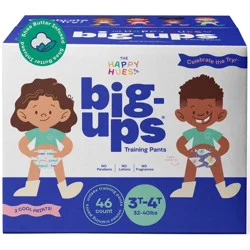 Happy Hues Big-ups Disposable Training Pants - 3T-4T - 46ct