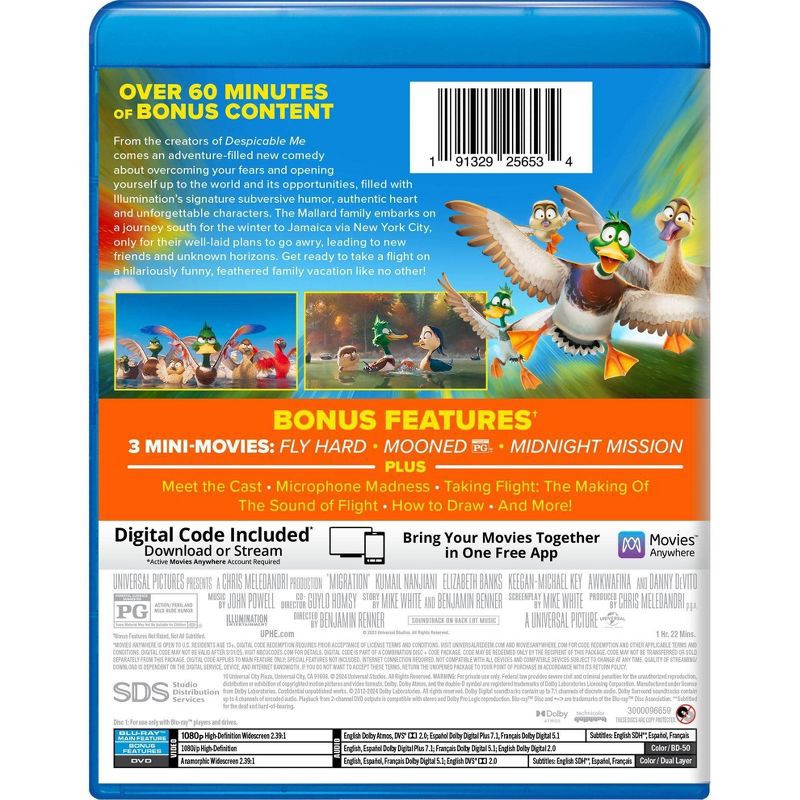 slide 3 of 3, Universal Home Video Migration (Blu-ray + DVD + Digital), 1 ct
