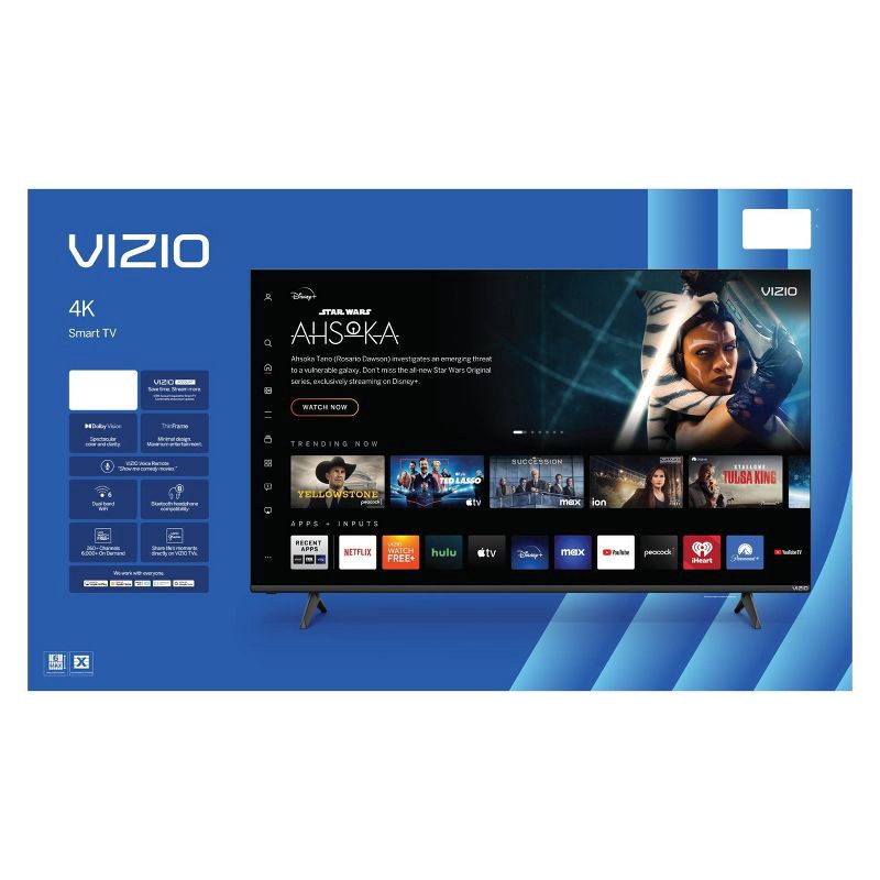 slide 19 of 20, VIZIO 43" Class 4K UHD LED HDR Smart TV - V4K43M-08, 1 ct