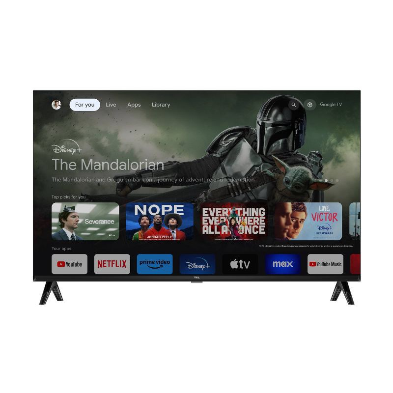 slide 4 of 11, TCL 32" Class S2-Series 720p HD LED Smart Google TV - 32S250G, 250 gram